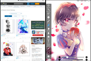 Androidで筆圧感知: IbisPaintで本格的なお絵描きを